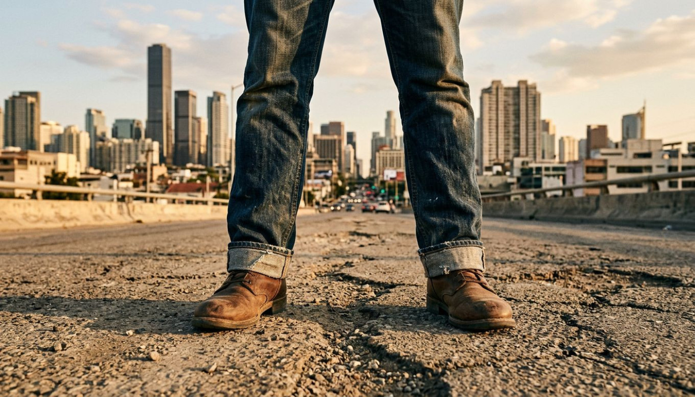 Des routes poussiéreuses aux triumphes urbains : le jean en mission